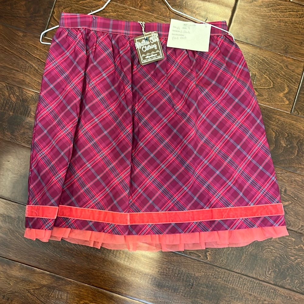 Matilda Jane women’s plaid skirt
